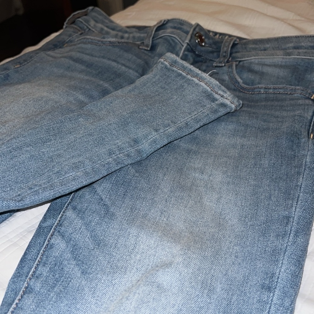 American Eagle Blue Jeggings